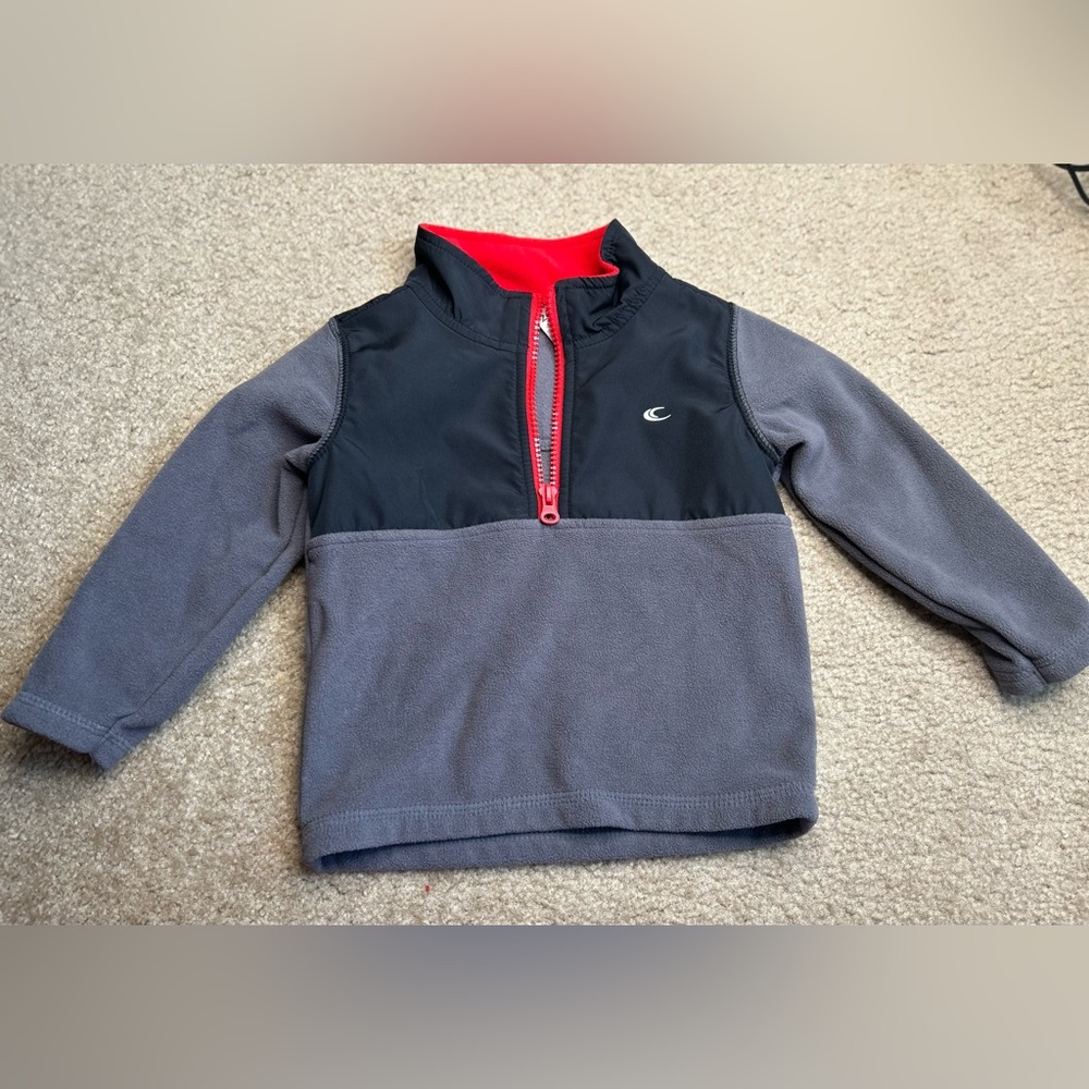 Carter’s Baby Boy 3/4 Zip Sweater 24 Months